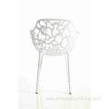 Original Design Peony Auminum dinning armchair garden chair